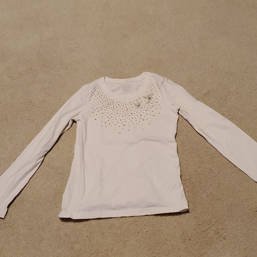 A girls long sleeve shirt